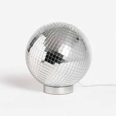 Lampe boule disco