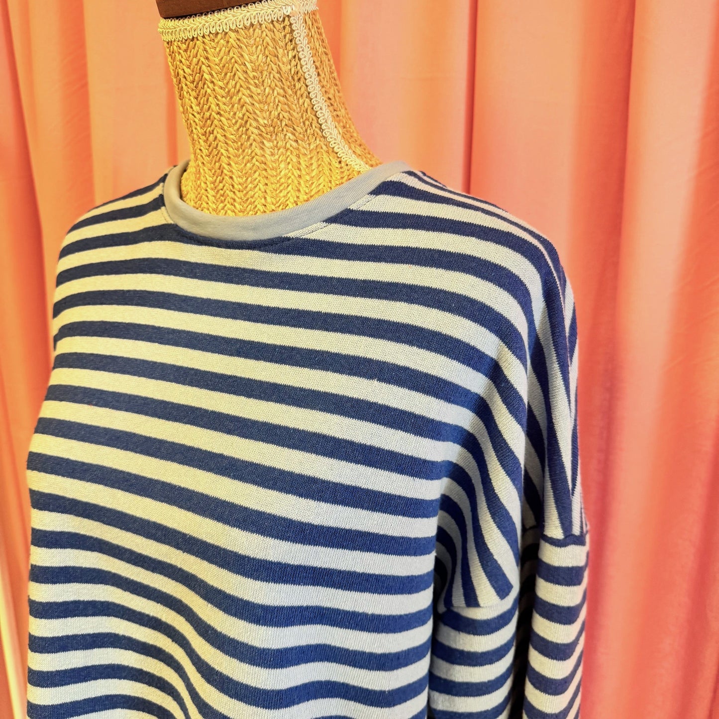 zoom sur marinière bleu made in Italie