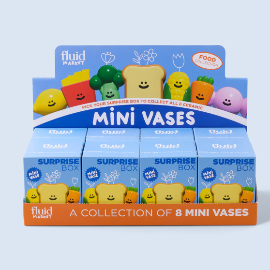 Boîte mini vase surprise en céramique – assortiment aléatoire