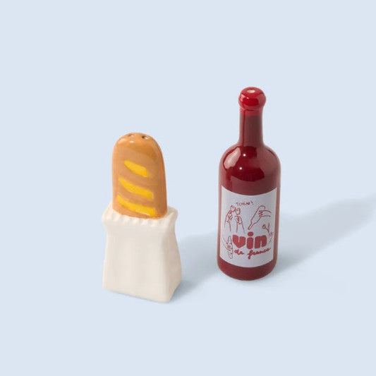 set poivrière salière en céramique