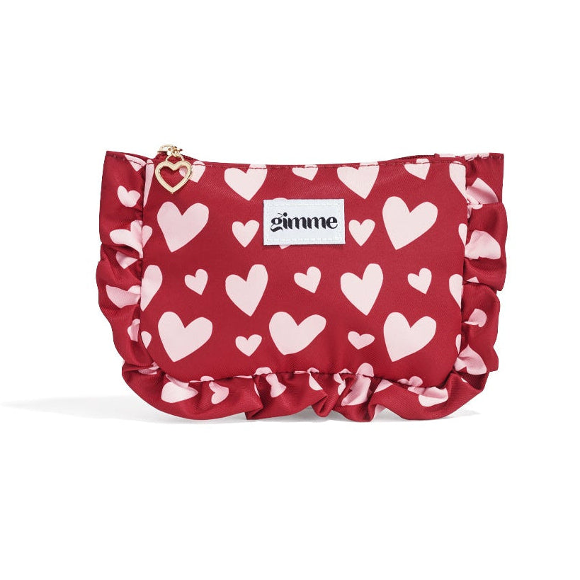 trousse maquillage froufrou coeur