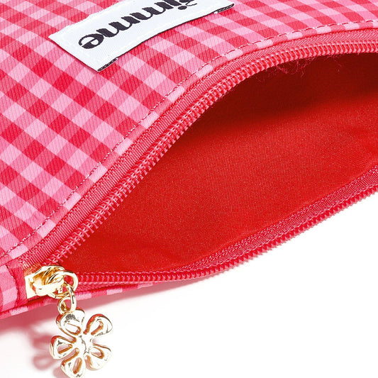 zoom ouverture trousse maquillage vichy rouge