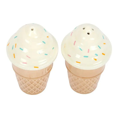 Set salière poivrière CORNET DE GLACE