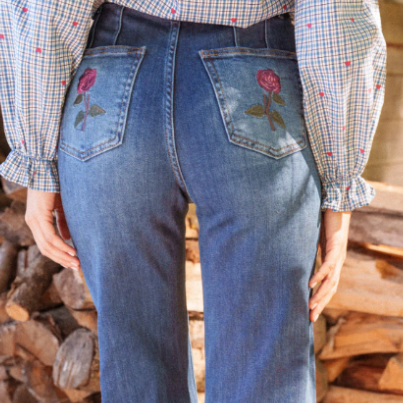 Jean DIANE - wide leg / jambe large