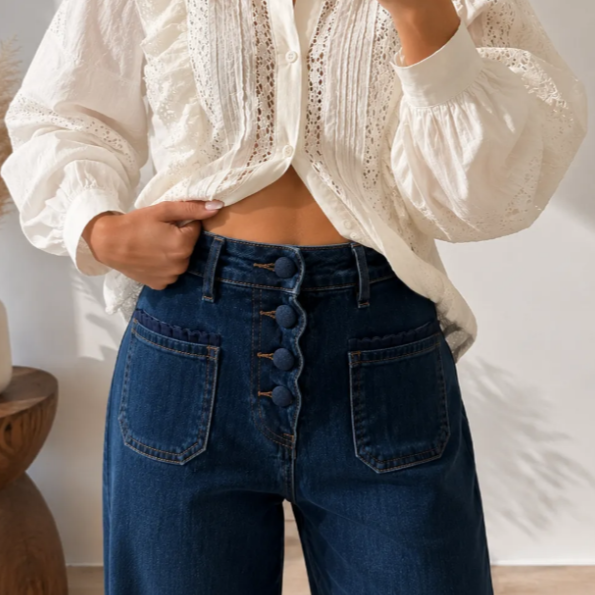 Jean MANON - wide leg / jambe large