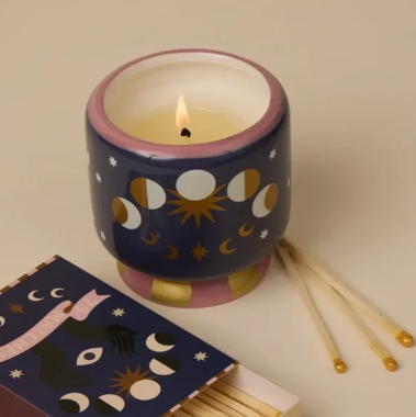 Bougie parfumée en céramique