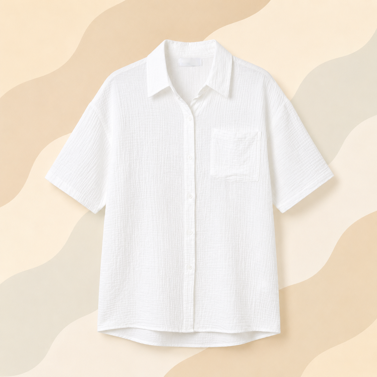 Chemise gaze de coton CHARLIE