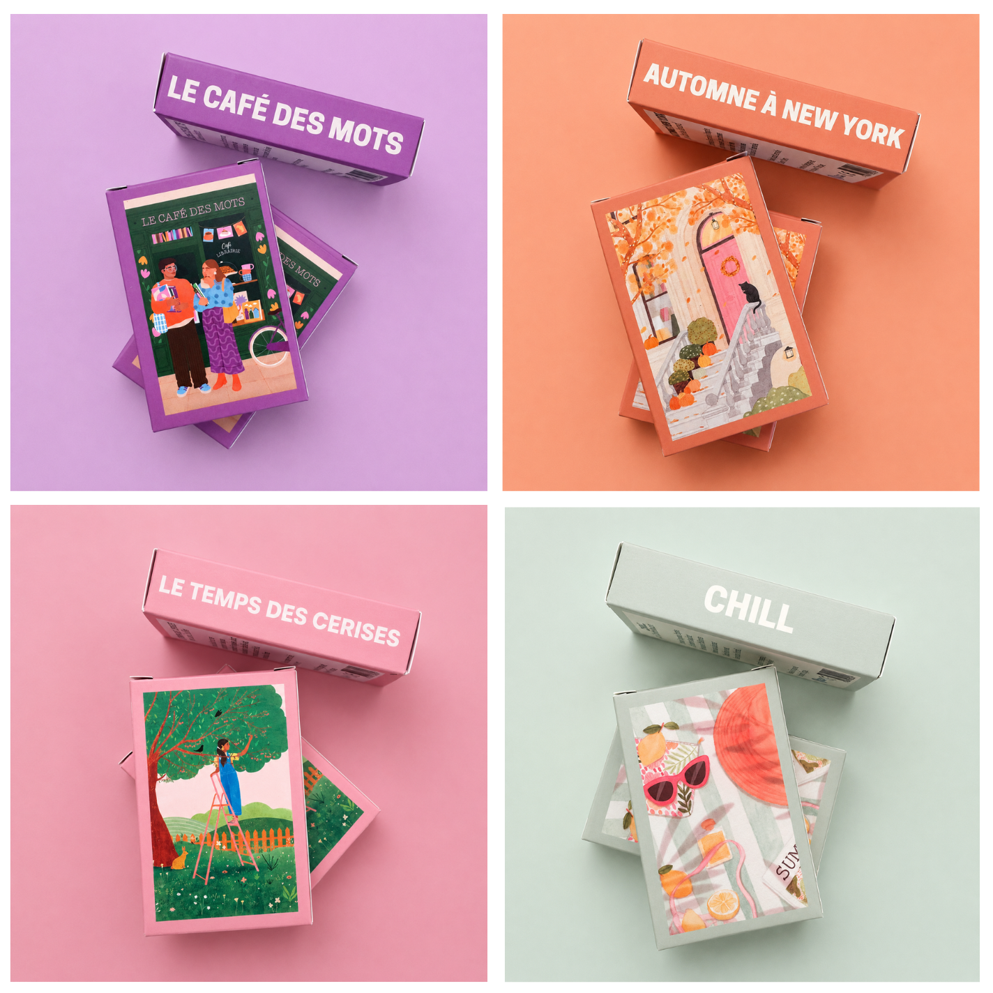 Mini puzzle 99 pièces avec plusieurs choix d'illustrations 