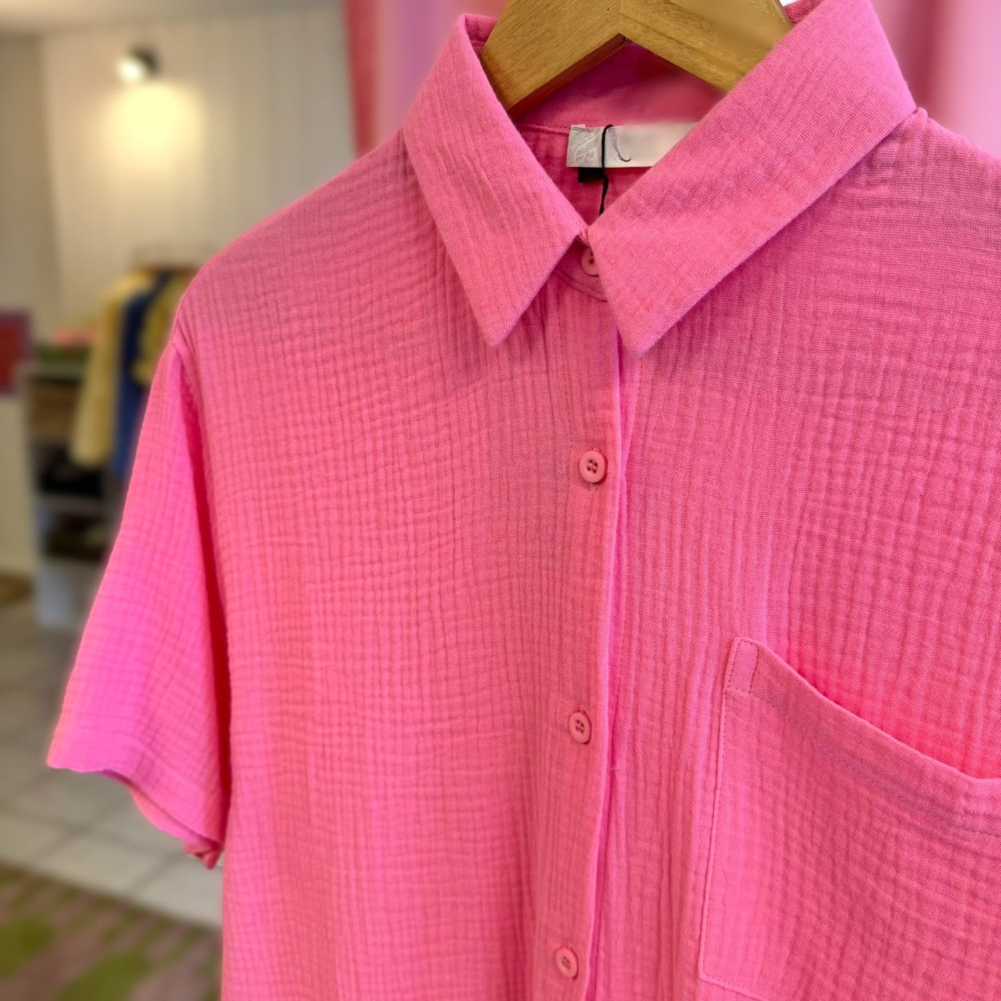 Chemise gaze de coton CHARLIE