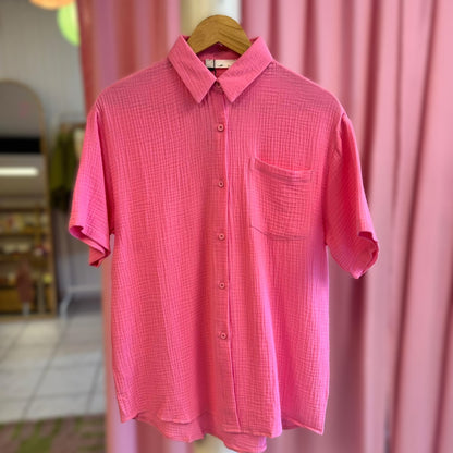 Chemise gaze de coton CHARLIE