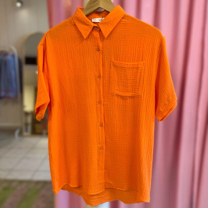 Chemise gaze de coton CHARLIE