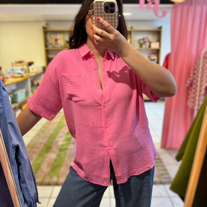 Chemise gaze de coton CHARLIE