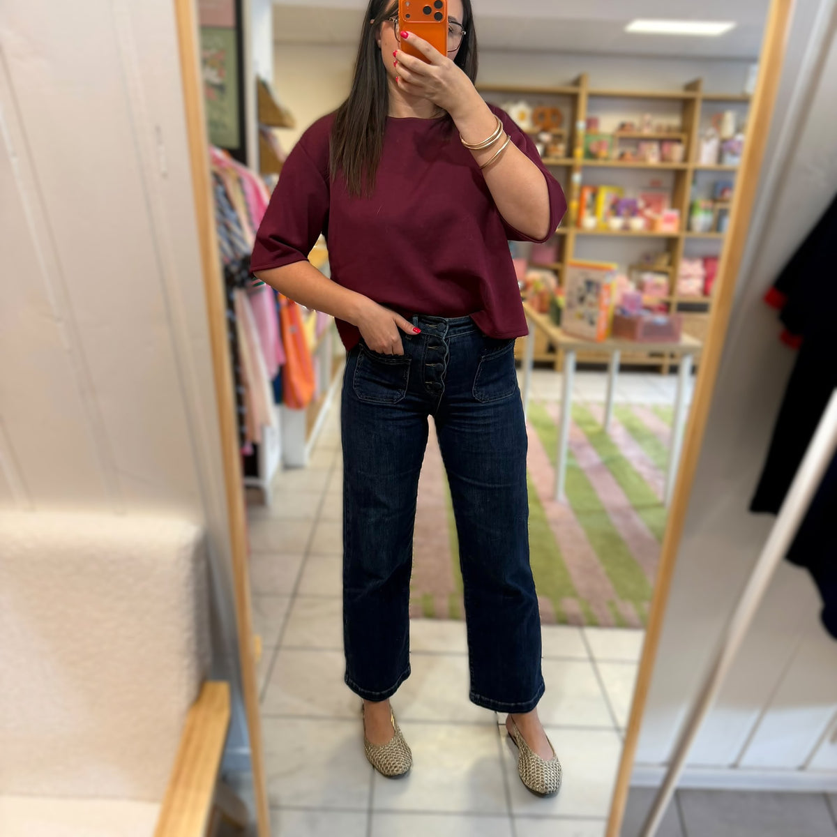 Jean MANON - wide leg / jambe large