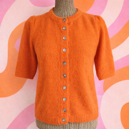 cardigan orange marie moon
