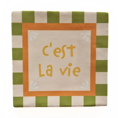 décoration céramique c'est la vie 