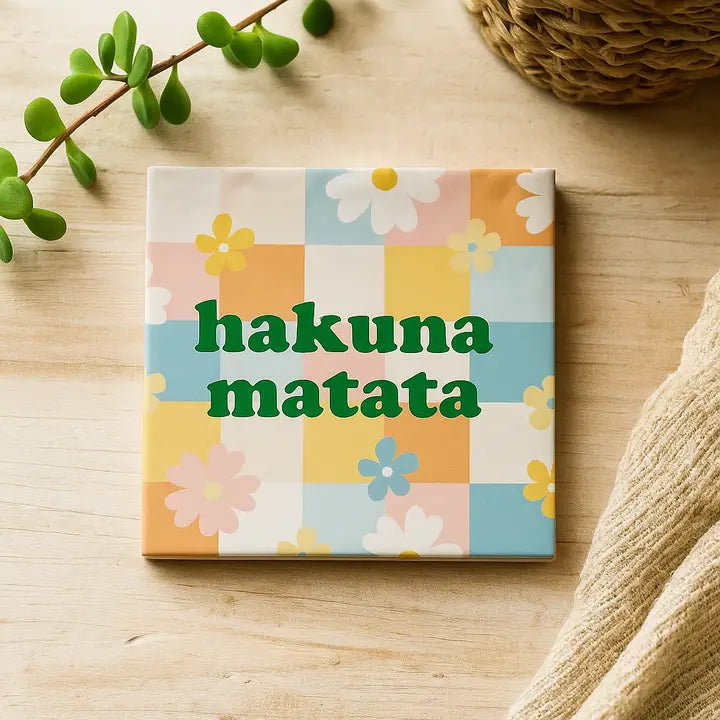 carreau en céramique hakuna matata