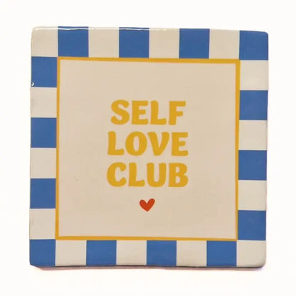 self love club en céramique 