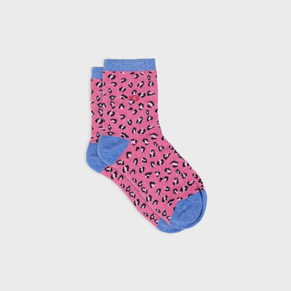 Chaussettes pailletées à motifs