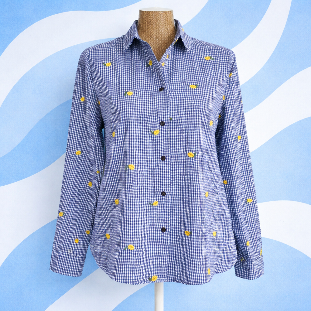 chemise vue de face marie moon citron 