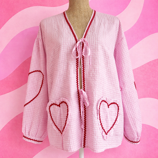 chemise rose vue de face 