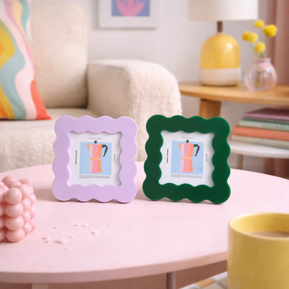 Cadre photo pétale acrylique