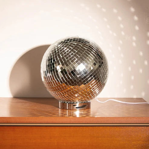 Lampe boule disco