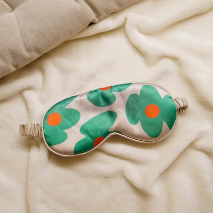 Masque de sommeil pour les yeux motif flower power