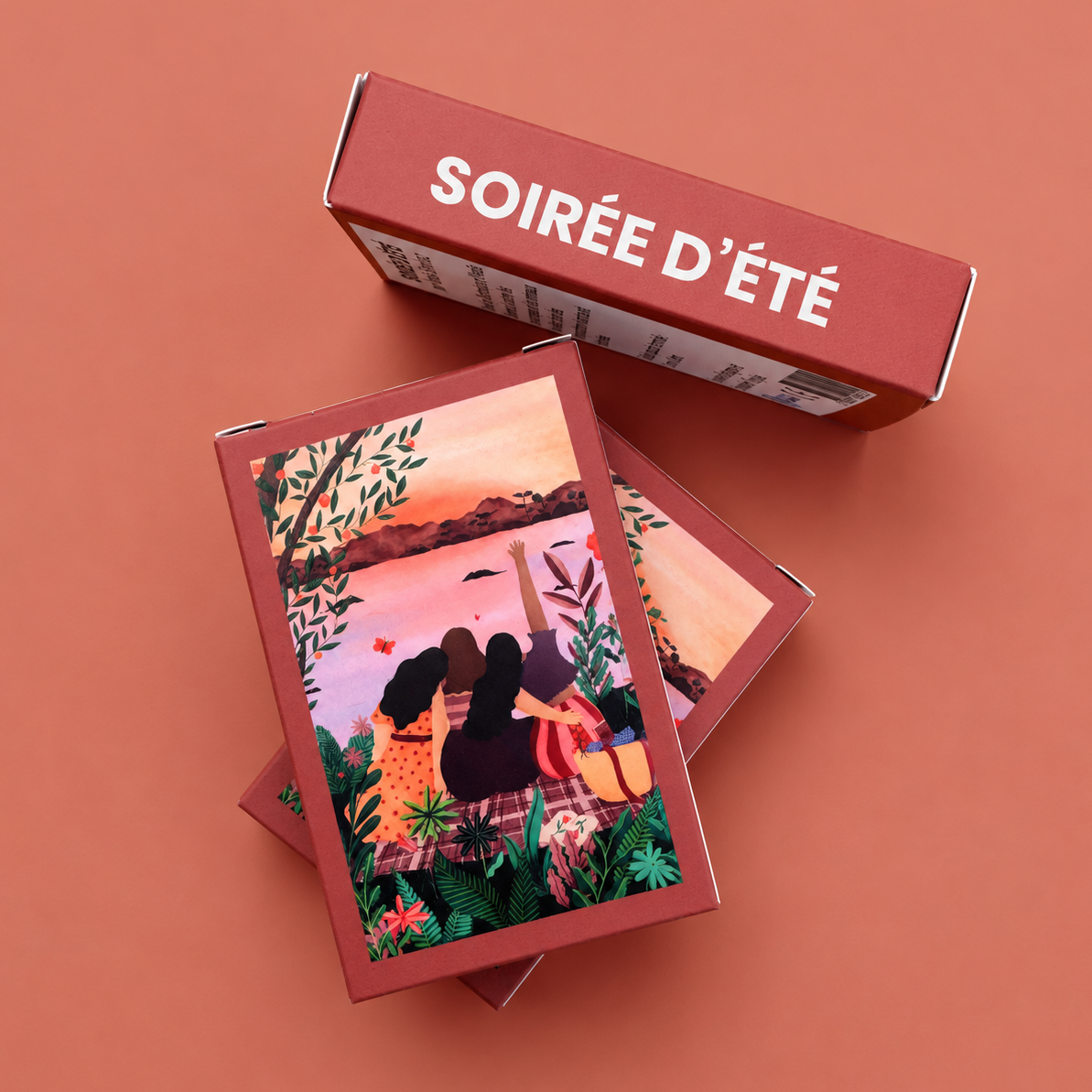 mini puzzle 99 pièces - Soirée d'été