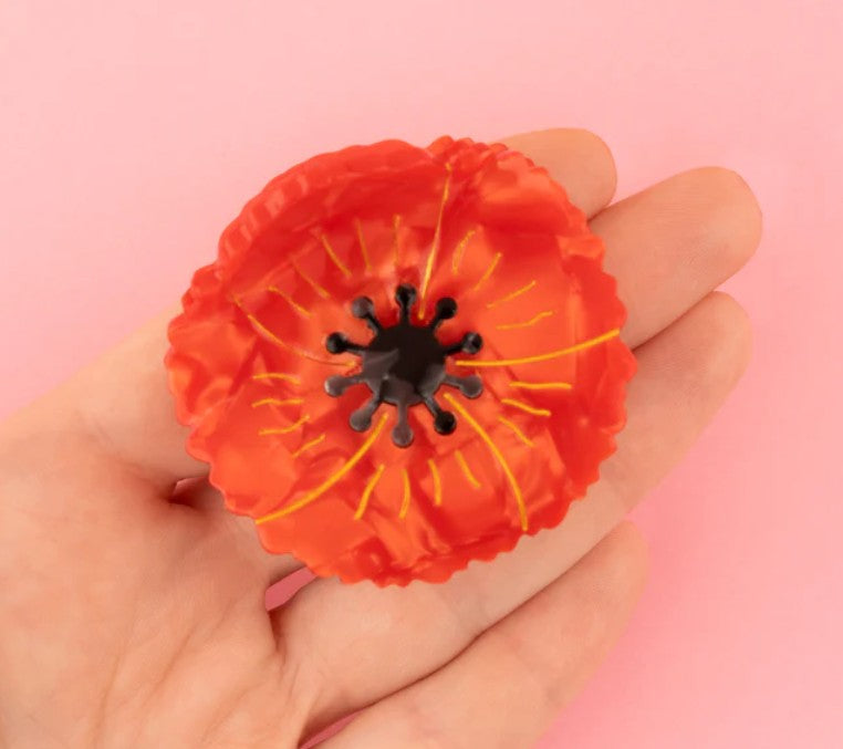 pince cheveux coquelicot dispo sur mariemoon.fr