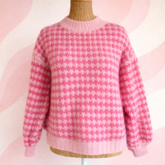 pull moelleux rose marie moon