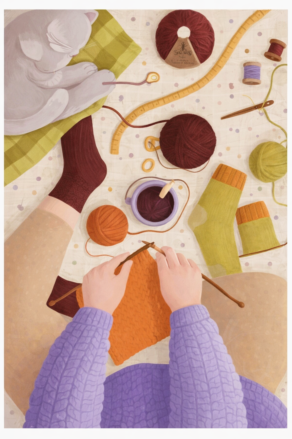 puzzle tricot 99 pièces