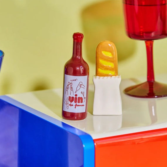 set salière poivrière en situation