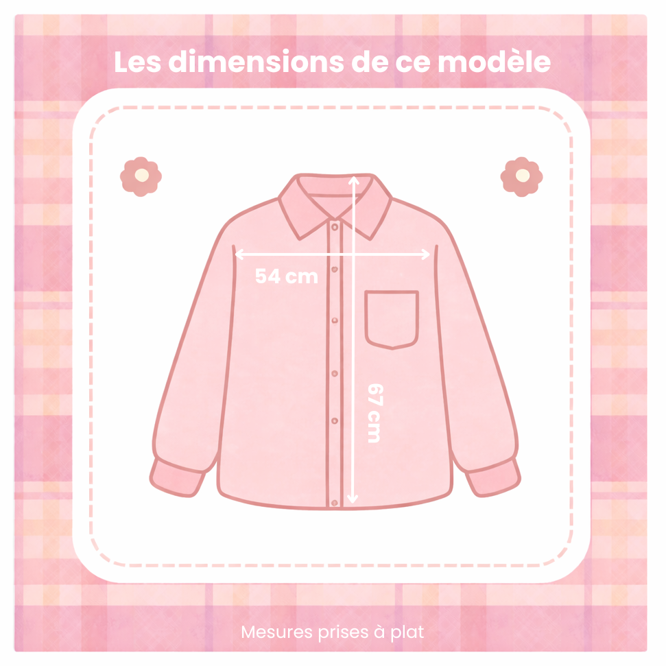 mesure du model AVA taille unique