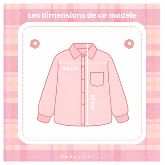 mesure du model AVA taille unique