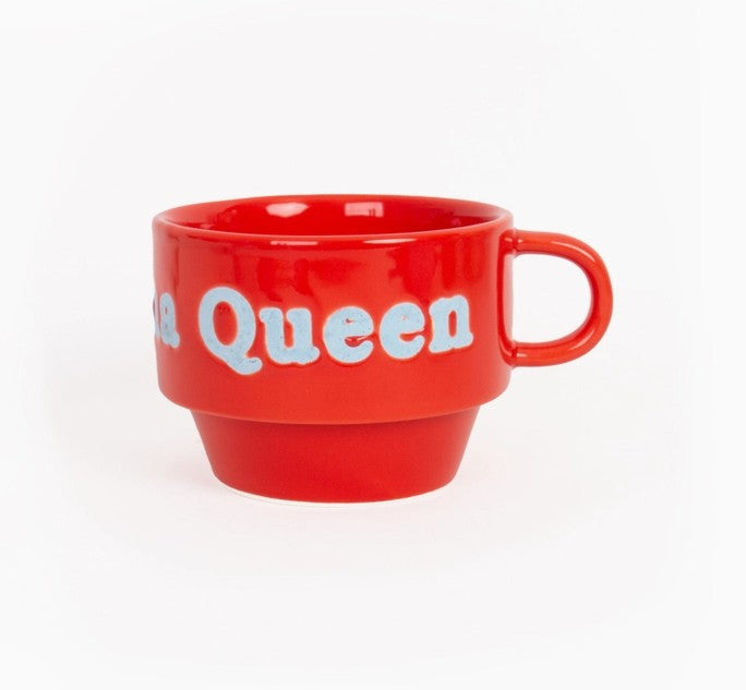 tasse a café rouge message DRAMA QUEEN