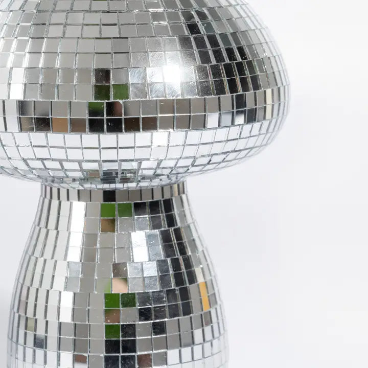 Veilleuse champignon effet disco en forme de champignon