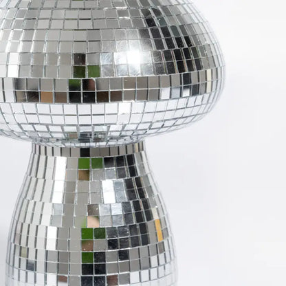 Veilleuse champignon effet disco en forme de champignon